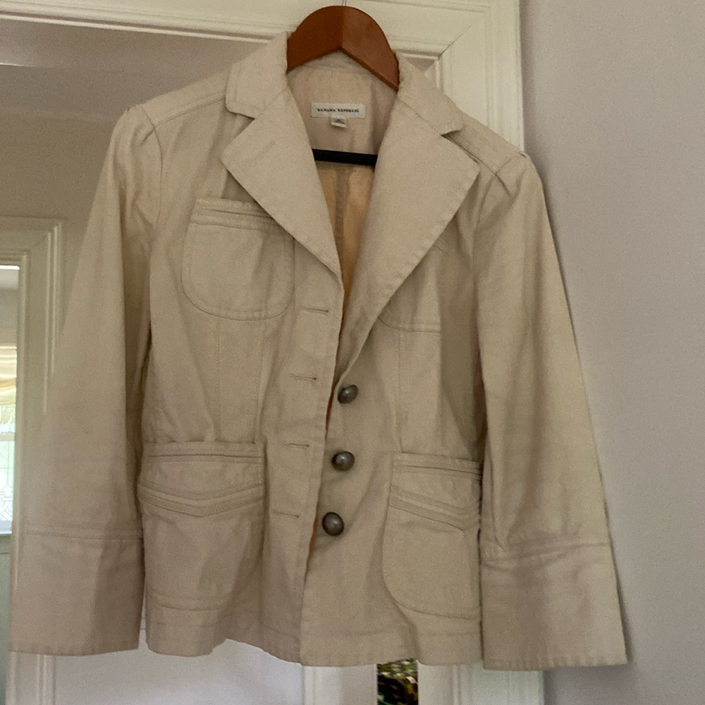 Banana Republic Beige Women’s Blazer Jacket